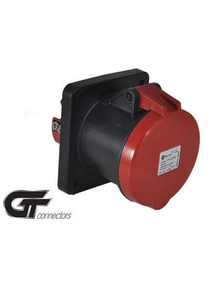 Tp Electric 3133 322 1699 5X63A IP44 Makine Prizi (Düz) (100X107)
