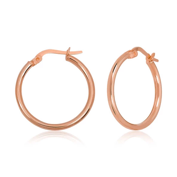 Gümüş Halka Kadın Küpe  SL4689 ürün görseli