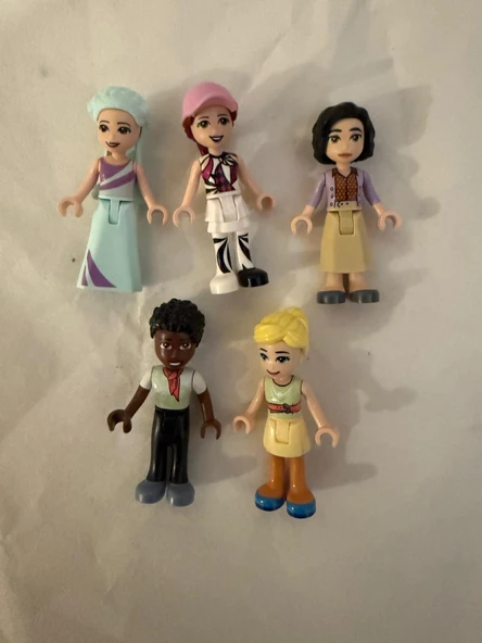 Orjinal Lego Friends Minifigür 5'li Set
