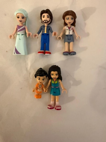 Orjinal Lego Friends Minifigür 5'li Set