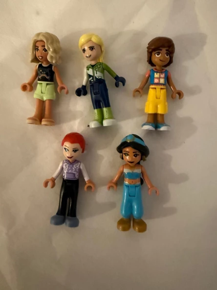 Orjinal Lego Friends Minifigür 5'li Set