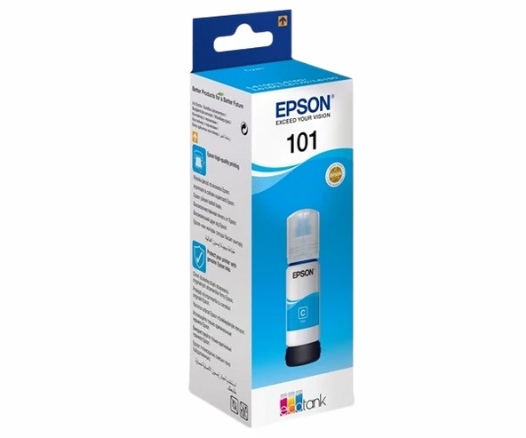 Epson 101 70 ml Cyan Mavi Mürekkep C13T03V24A