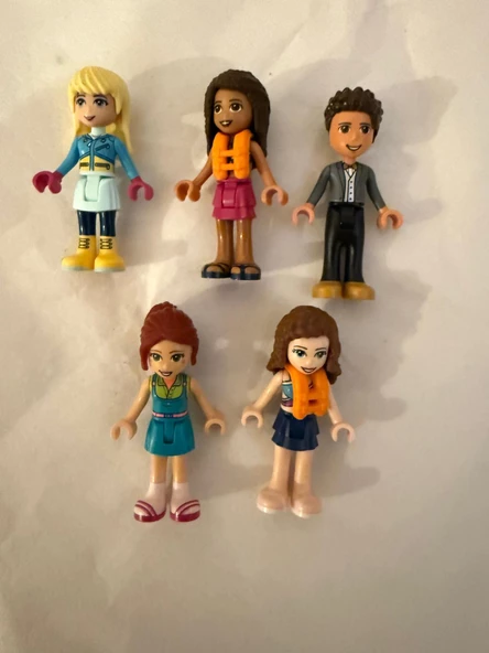 Orjinal Lego Friends Minifigür 5'li Set ürün görseli