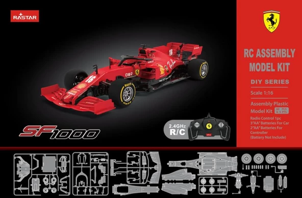 Sunman 1/16 F/F Ferrari F1 Buildıng Kit 2.4 Ghz 97000 - 9