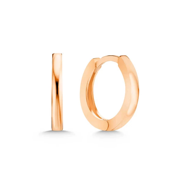 Gümüş Rose Halka Kadın Küpe  SL5681 ürün görseli