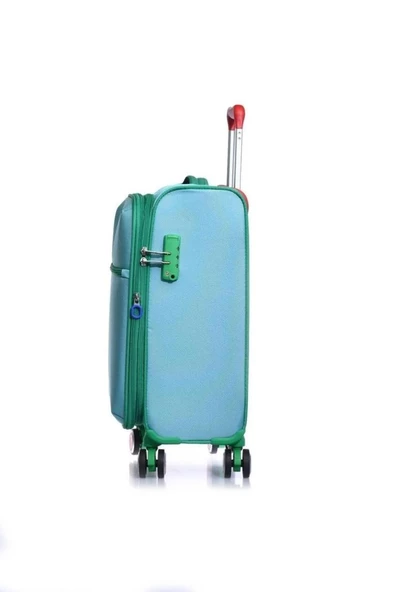 Benetton Kabin Boy Kumaş Valiz Aqua Bnt2100 - 2