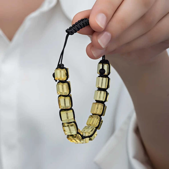 Yetişkin Damla Kehribar Bileklik SL6240 - Resim 10