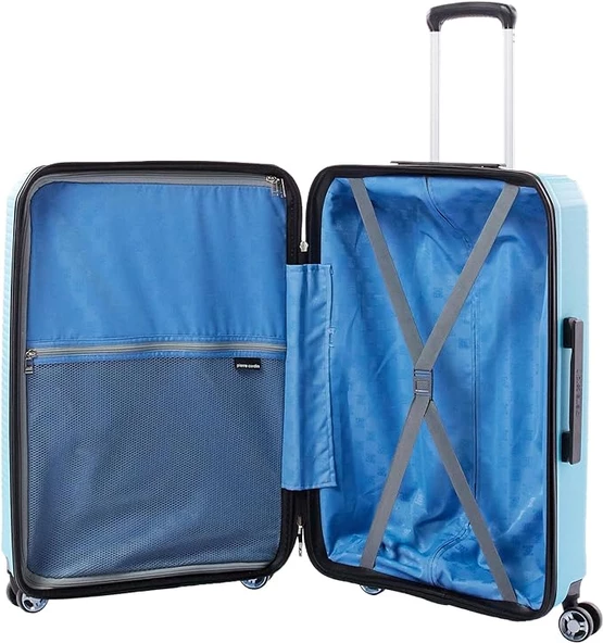 Pierre Cardin Büyük Boy %100 Polipropilen Valiz Aqua 04PC6500 - 2