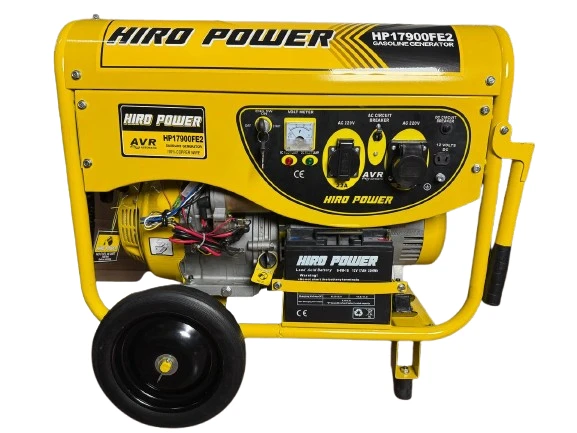 HİRO POWER HP17900FE2 BENZİNLİ JENERATÖR 7,5 KVA