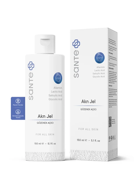 Sante Plus Akneye Eğilim Gösteren Ciltler İçin Sebum Dengeleyici Akne ve Siyah Nokta Karşıtı Yüz Yıkama Jeli 150 ML - 5