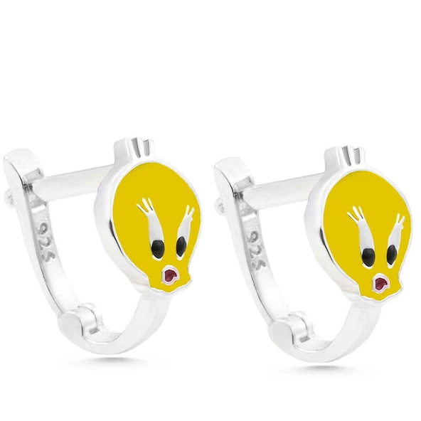 Gümüş Civciv Çocuk Küpesi SL5921 ürün görseli