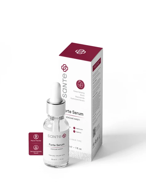 Sante Plus Yoğun Dökülme Karşıtı Biotin & Keratin Forte Saç Serumu 30 ML - 5