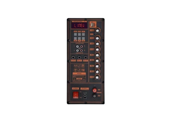 Platoon PL-4608 RGB Işıklı USB/TF/FM/BT/TWS Kablosuz Mikrofonlu Öğretmen/Toplantı Anfisi (NDR-515) - 5