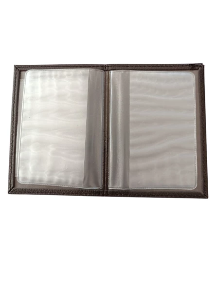 Deri Ruhsat Kabı Kılıf Siyah - 4