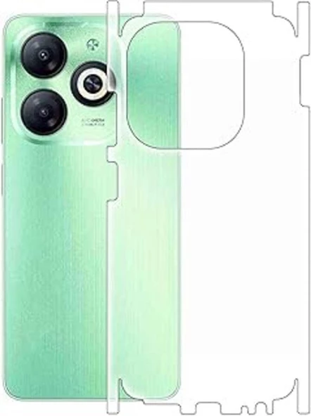 Infinix Smart 8 ile Uyumlu MAT TPU Arka Kaplama 360