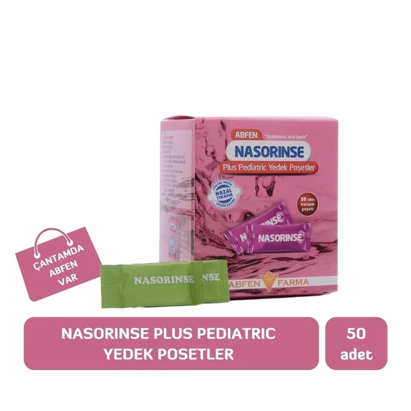 Nasorinse Plus Pediyatrik Yedek Poşet 50 Adet