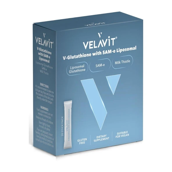 Velavit V-Glutathione With Sam-e Liposomal 30 Stick - 6
