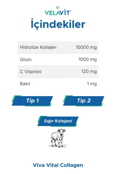 Velavit Viva Vital Collagen 30 One A Day Sachet - 2