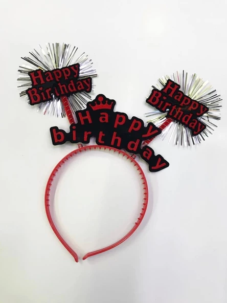 Nessiworld Happy Birthday Neon Renk Doğum Günü Tacı 12 Adet - 3
