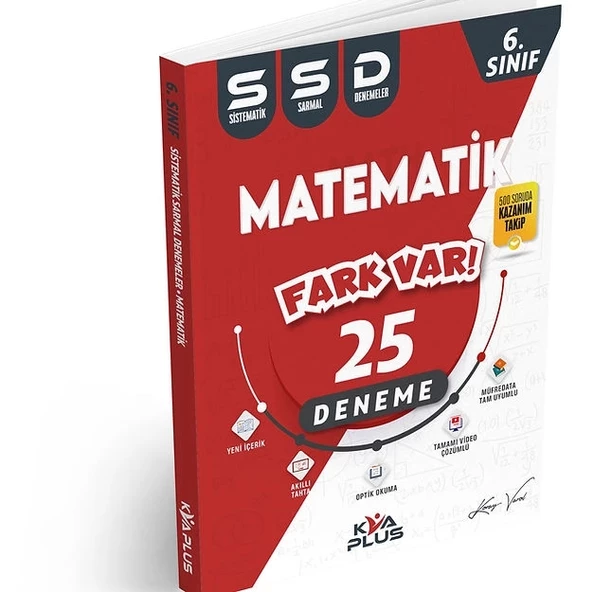 KORAY VAROL YAYINLARI 6.SINIF MATEMATİK 25'Lİ DENEME