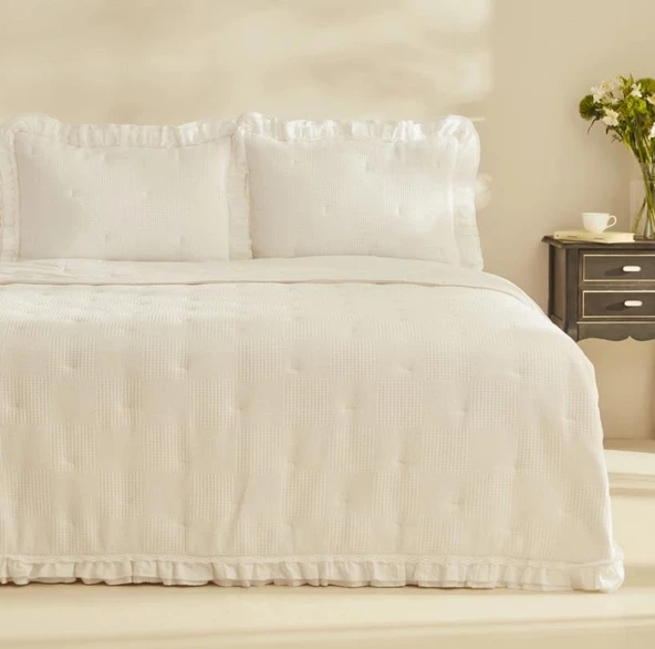 Karaca Home Perios Beyaz Çift Kişilik Comfort Set