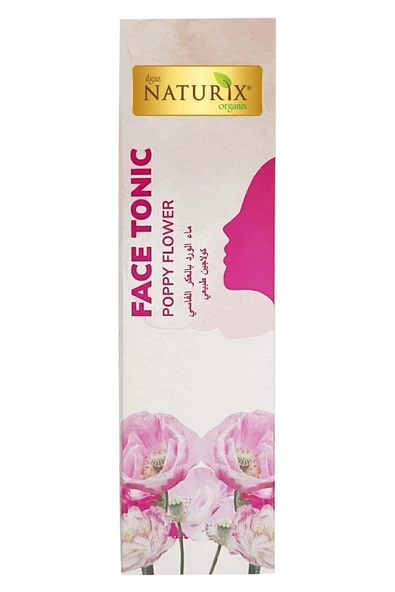 Gelincik Çiçeği Yüz Toniği 250 Ml - Yatıştırıcı & Arındırıcı Doğal Cilt Bakımı