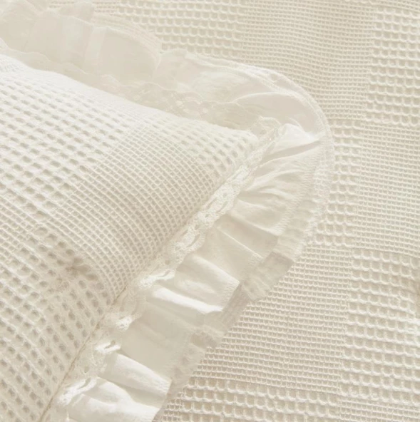 Karaca Home Perios Beyaz  Çift Kişilik Comfort Set - 3