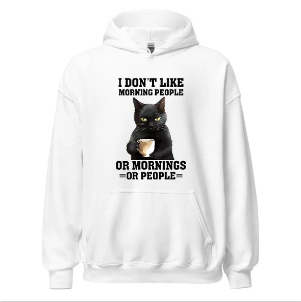 Funny Animals Quote - I DONT LIKE MORNING PEOPLE