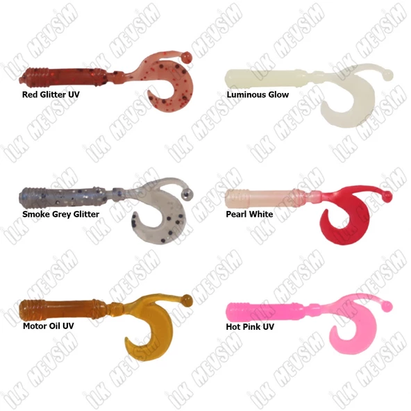 Ryuji Baby Curtail 4,3cm Silikon Yem - Resim 2