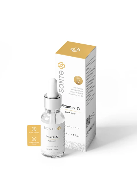 Sante Plus Aydınlatıcı ve Cilt Tonu Eşitleyici C Vitamini Cilt Bakım Serumu 30 ML - 5