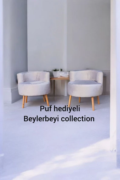 BEYLERBEYİ Çay seti koltuk takımı berjer ve puf