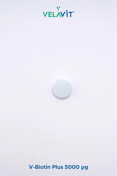 Velavit V-Biotin Plus 5000 mcg 60 Tablet - 5