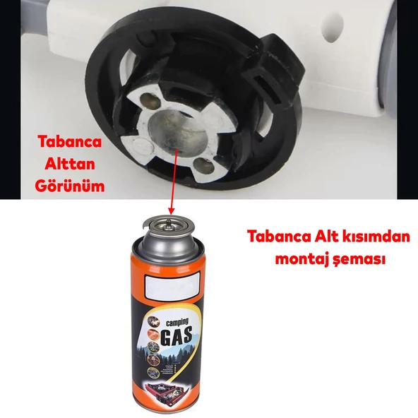 Çakmaklı Pürmüz Yedek Kartuşu Kamp Gazı 400 ML Piknik Kamp Mangal Mutfak Ateş Tutuşturucu 2'li Set - 4