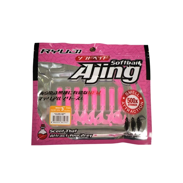 Ryuji Baby Curtail 4,3cm Silikon Yem - Resim 3