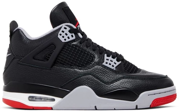 Nike Air Jordan Retro 4 Bred Spor Ayakkabı