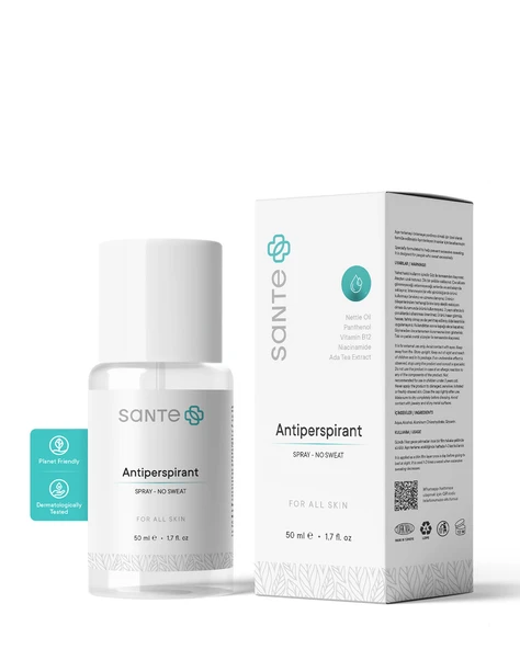Sante Plus El, Ayak ve Koltuk Altı Terleme Önleyici Antiperspirant Sprey 50 ML - 5