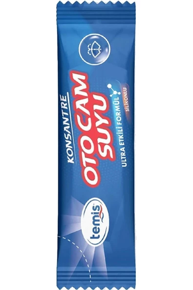 Temis Konsantre Oto Cam Suyu 10 Ad 40 Lt Yeni Nesil Ultra Etkili Silikonlu Formül ile Güçlü Temizlik - 6