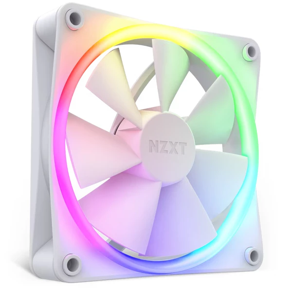 NZXT F120 RGB RF-R12SF-W1 Beyaz 12 cm Kasa Fanı - 2