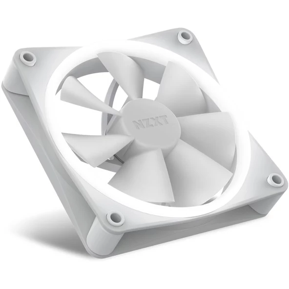 NZXT F120 RGB RF-R12SF-W1 Beyaz 12 cm Kasa Fanı - 5