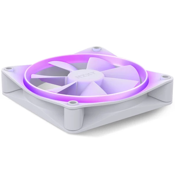 NZXT F120 RGB RF-R12SF-W1 Beyaz 12 cm Kasa Fanı - 4