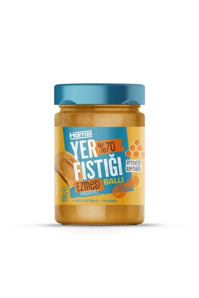 Harras Harras %100 Ballı Yer Fıstık Ezmesi 350 gr
