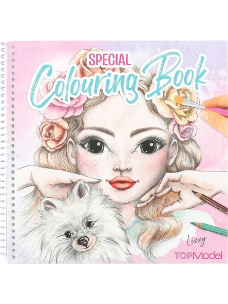 Top Model Sac Tasarım Tasarım Defteri ( Special Colouring Book )