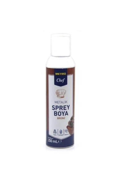 Metro Chef Metro Chef Metalik Sprey Boya Bronz (250 Ml)