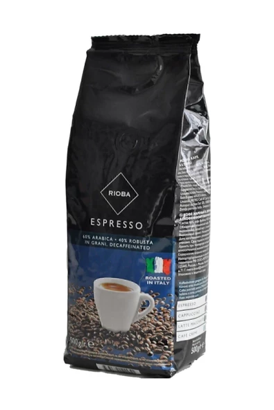 Rioba Rioba Espresso %60 Arabica %40 Robusta In Grani *kafeinsiz Çekirdek Kahve 500 Gr - 2