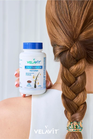 Velavit Phytoglow Hair & Nail 120 Soft Jel Kapsül - 5