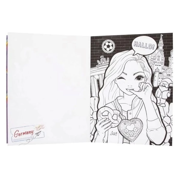 Top Model Colour & Design Book 0412451 - Resim 5