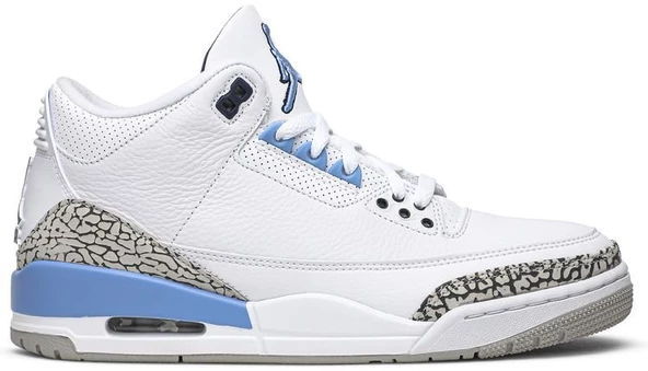 Nike Air Jordan Retro 3 UNC Spor Ayakkabı