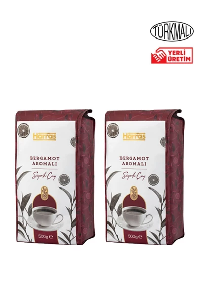 Harras Harras Bergamot Aramalı Siyah Çay 500grx2 Paket