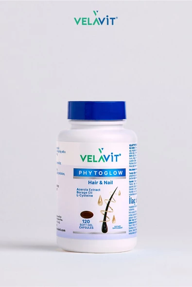Velavit Phytoglow Hair & Nail 120 Soft Jel Kapsül - 3