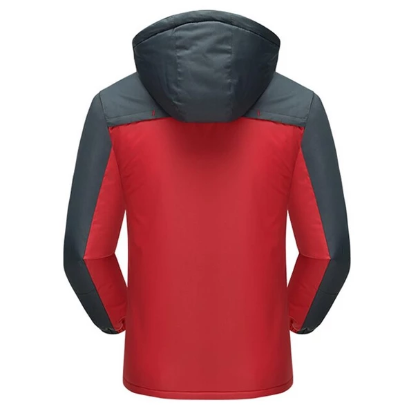 Cbtx Outdoor Rüzgar Su Geçirmez Kalın Polar Kapüşonlu Mont - 4